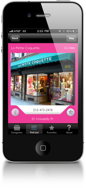 Sex and the City iPhone App